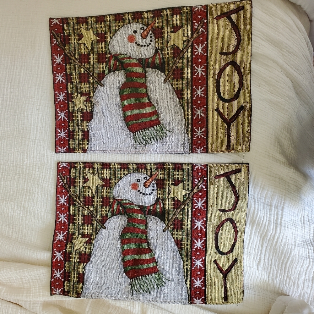 💎$3 WITH BUNDLE💎 2 Holiday Placemats